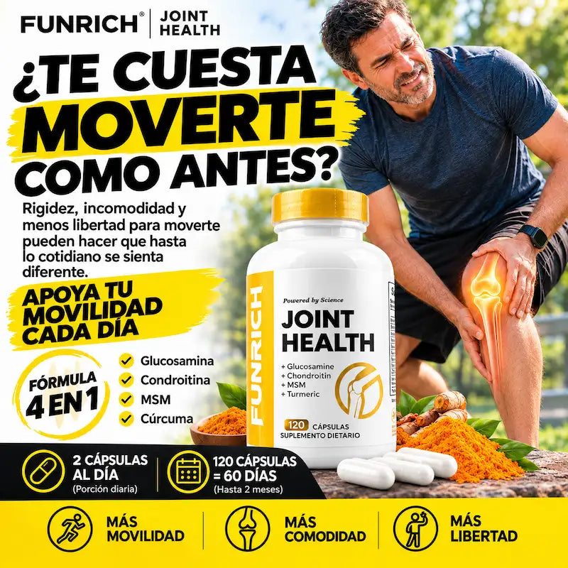 Funrich Joint Health | Vuelve a disfrutar cada movimiento