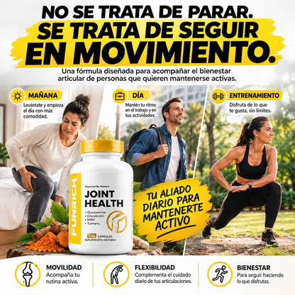 Funrich Joint Health | Vuelve a disfrutar cada movimiento